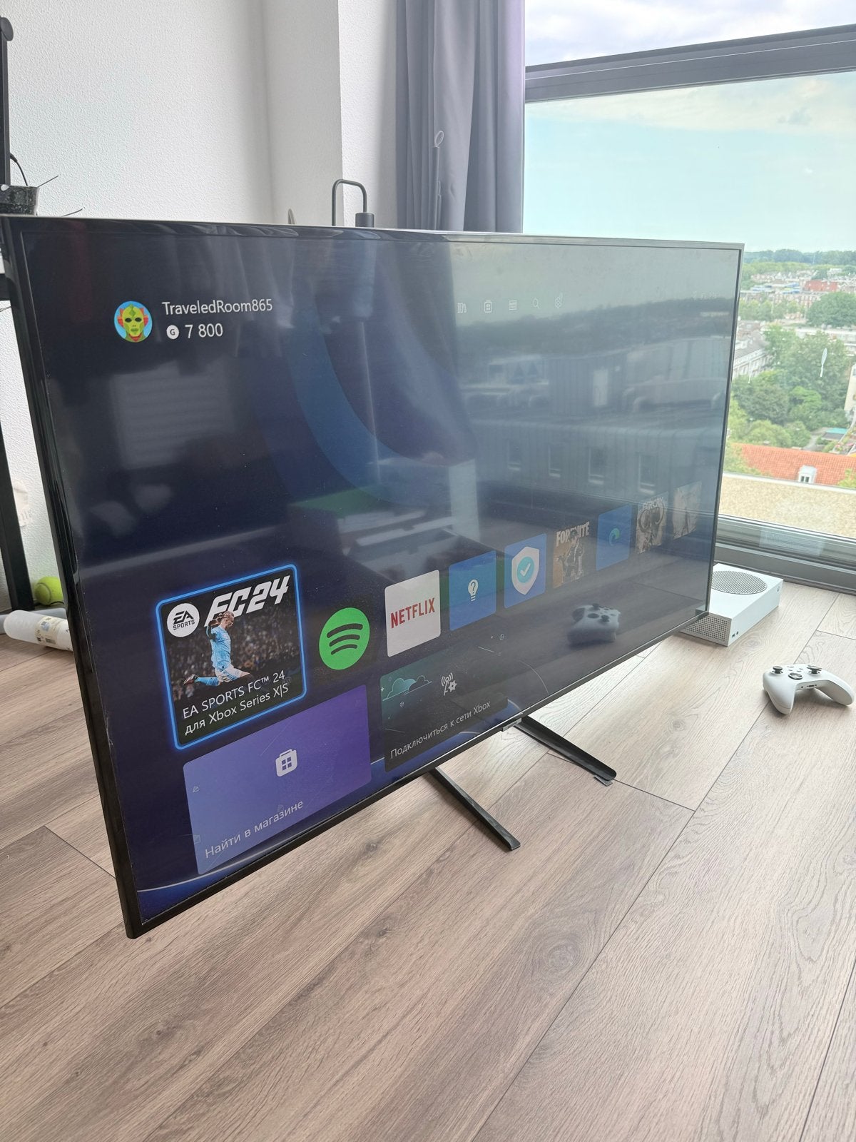 Samsung UHD TV 55 inch/140cm (UE55NU7020W) - Perfecte staat, Ophalen, 50 Hz, Zo goed als nieuw, Samsung