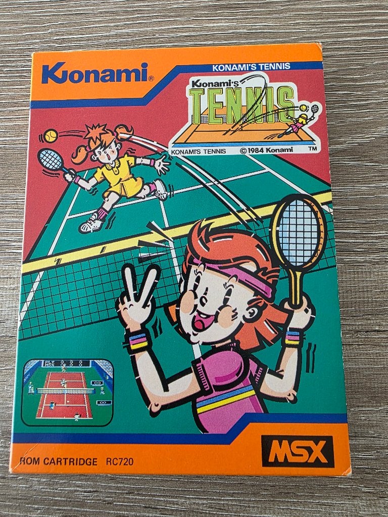 MSX - Tennis - Konami, Computers en Software, Ophalen of Verzenden, Konami