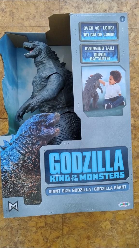 Godzilla gaint figure toho toei jakks Japan vintage mib rare, Ophalen of Verzenden