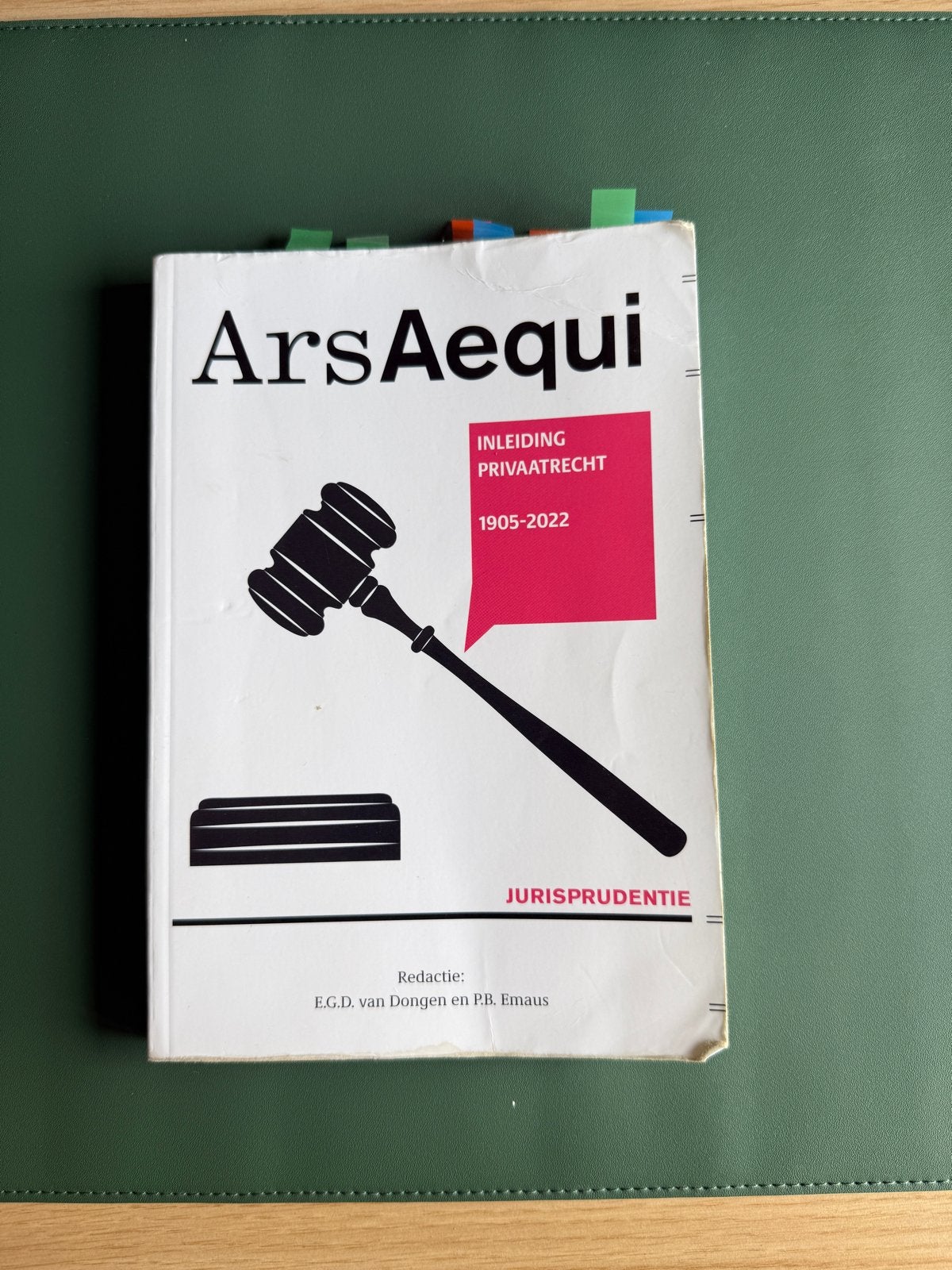 Ars Aequi Inleiding Privaatrecht Jurisprudentie 1905-2022, Ophalen of Verzenden, Gamma, Gelezen, WO