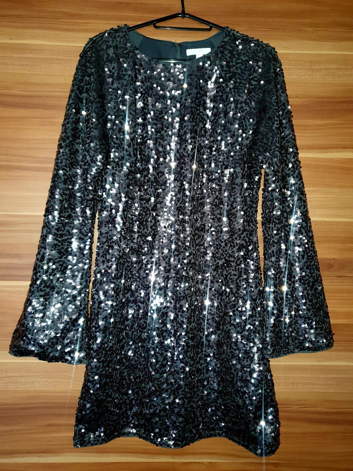 Nieuw H&M pailletten jurkje, H&M, Verzenden, Nieuw, Maat 34 (XS) of kleiner