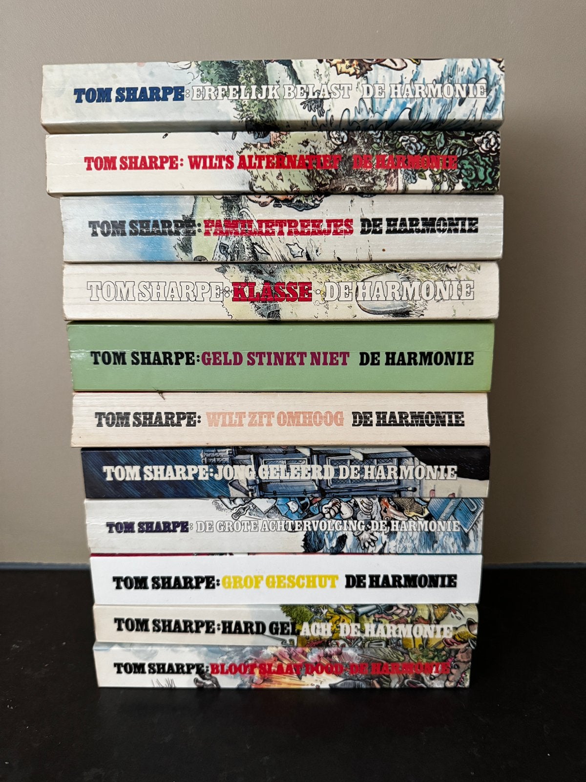 Tom Sharpe, 11 boeken, goede staat, Boeken, Ophalen, Zo goed als nieuw
