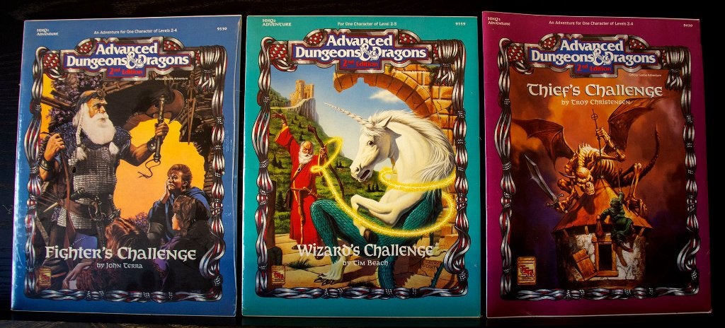 ADD2ndEd-Adventures HHQ 1-2-3 Three Challenges 1992-93, Ophalen of Verzenden, Nieuw, Overige soorten, Boek of Catalogus