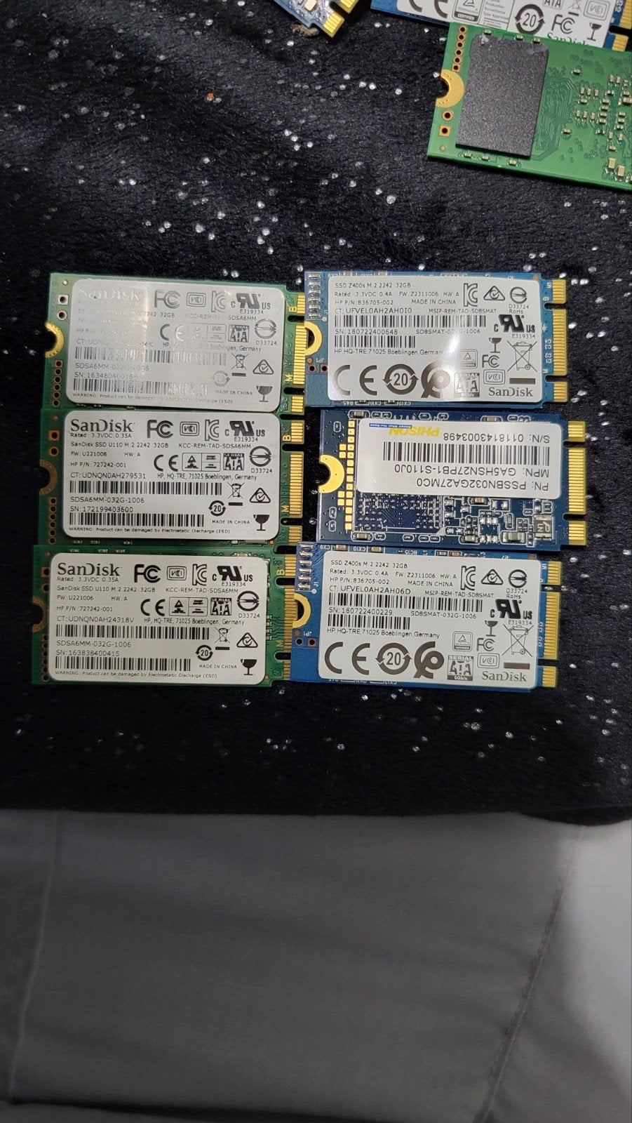 partij ssd/m2/geheugen 30 stuks, Computers en Software, Ophalen of Verzenden, Desktop