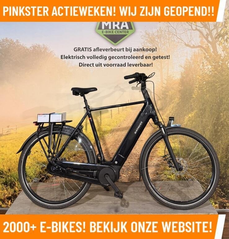 Batavus Finez Elektrische fiets met BOSCH midden motor ebike, Batavus, Batavus, Nieuw, Ophalen of Verzenden