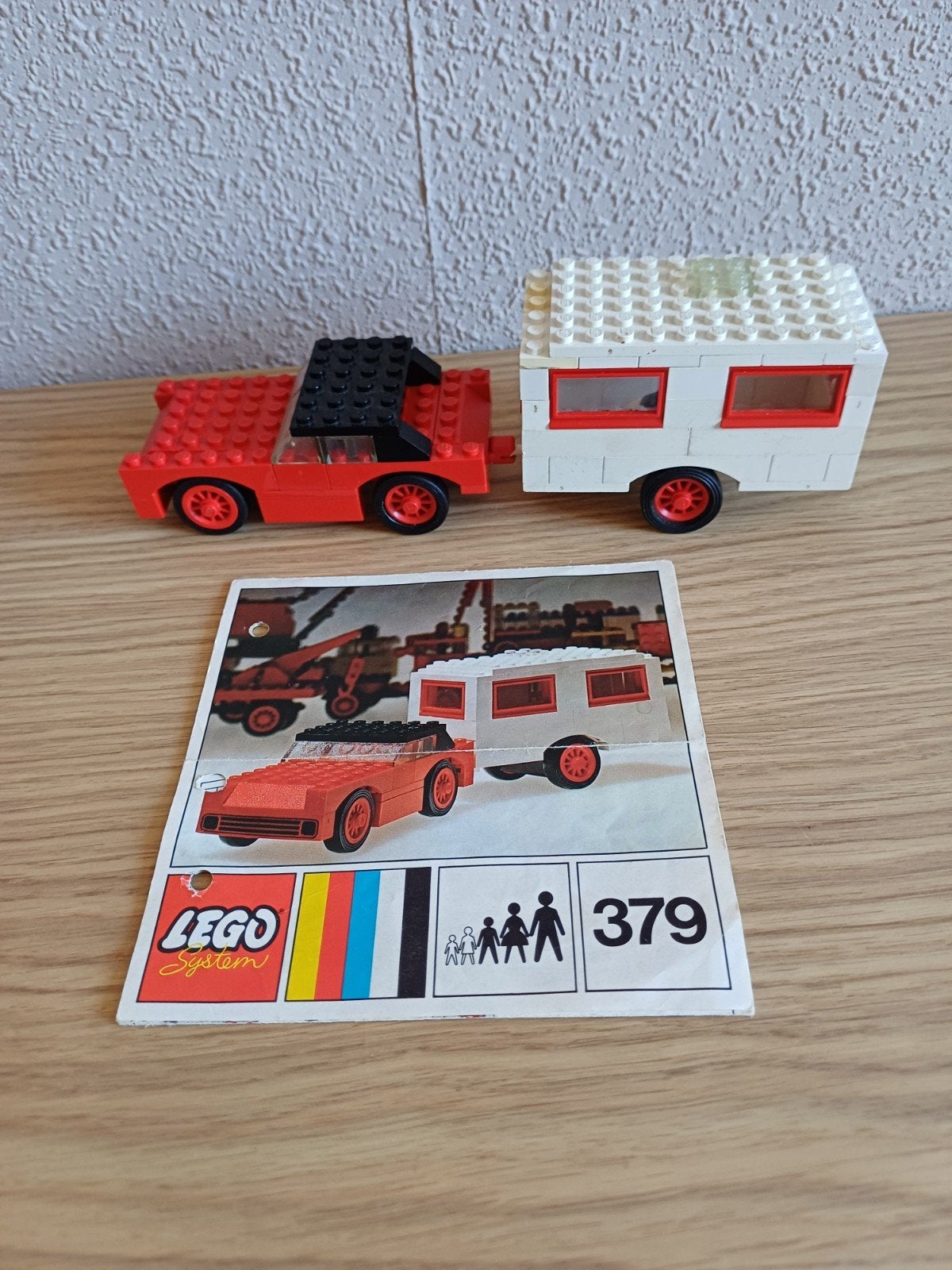 Lego auto met caravan, Ophalen of Verzenden, Gebruikt, Lego