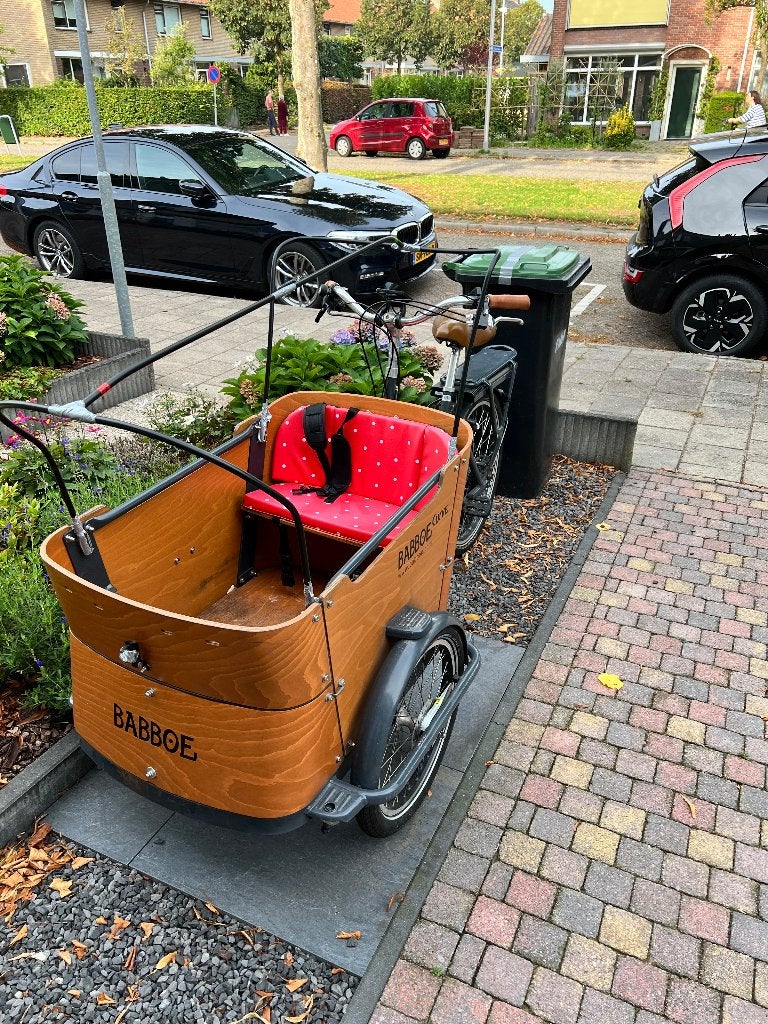 Babboe Curve Go (Elektrisch), 4 kinderen of meer, Gebruikt, Elektrisch, Schijfrem