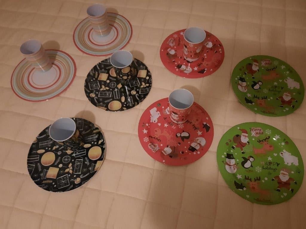 Diverse melanine en plastic bekers en bordjes, Overige materialen, Ophalen of Verzenden, Zo goed als nieuw, Overige stijlen