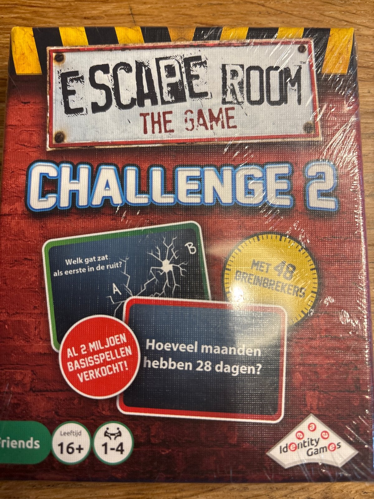 Escape Room The Game Challenge 2 - Nieuw in folie, Een of twee spelers, Ophalen of Verzenden, Nieuw