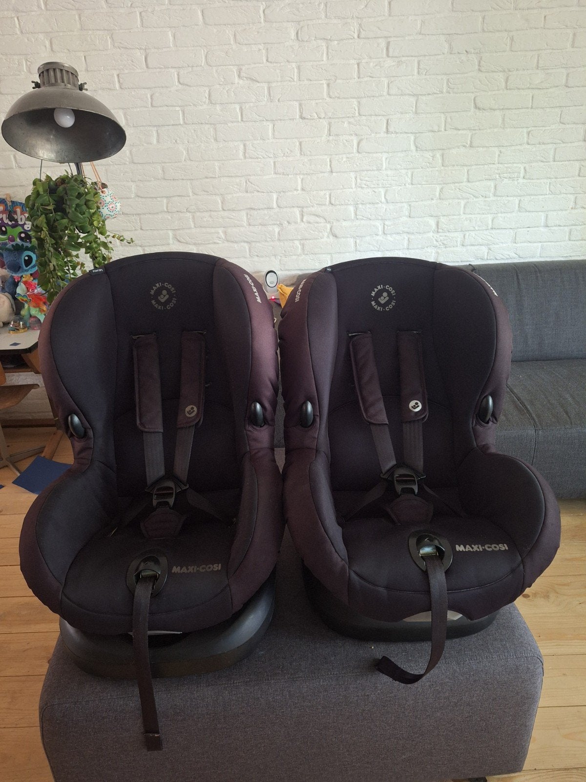 2 maxi cosi autostoeltjes 9-18kg, Ophalen, Verstelbare rugleuning, 9 t/m 18 kg, Maxi-Cosi