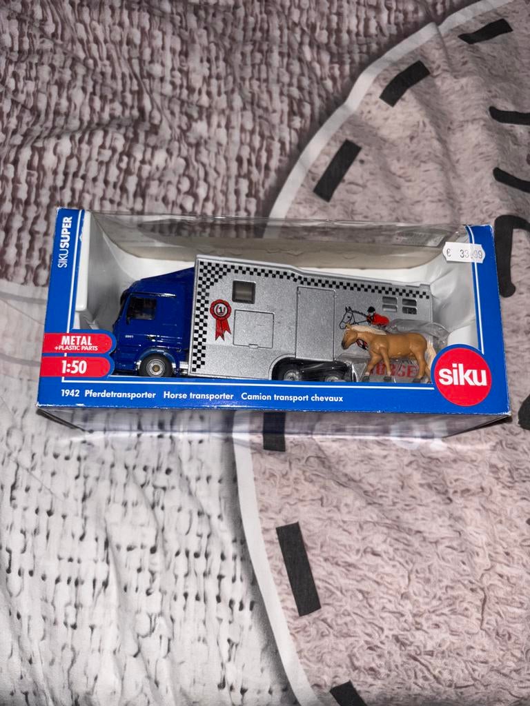 Siku Super 1:50 Herdetransporter, Hobby en Vrije tijd, Modelauto's | 1:50, Ophalen of Verzenden, Nieuw, Overige merken