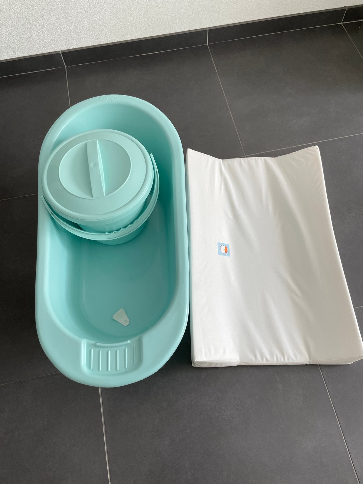 Babybad, Kinderen en Baby's, Badjes en Verzorging, Ophalen, Zo goed als nieuw, Badje
