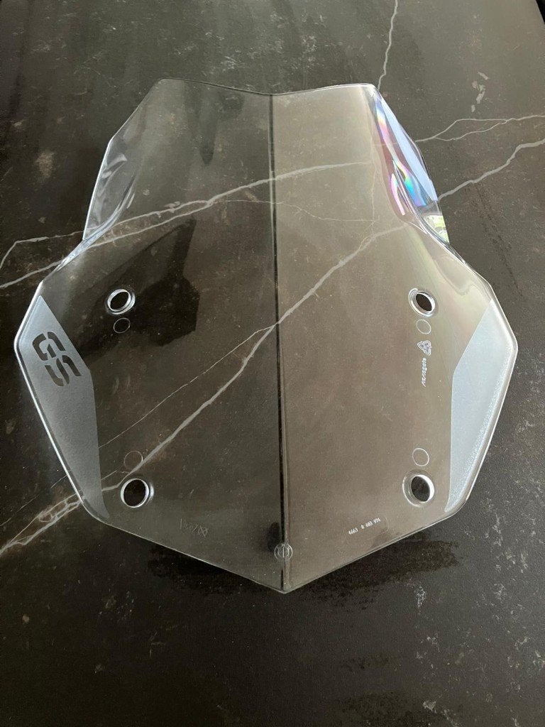 Origineel windscherm BMW R 1250 GS Rallye – 2022, Motoren, Onderdelen | BMW, Ophalen, Gebruikt