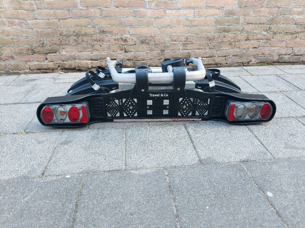 Fietsendrager travel, Ophalen, Gebruikt, Elektrische fiets, 2 fietsen