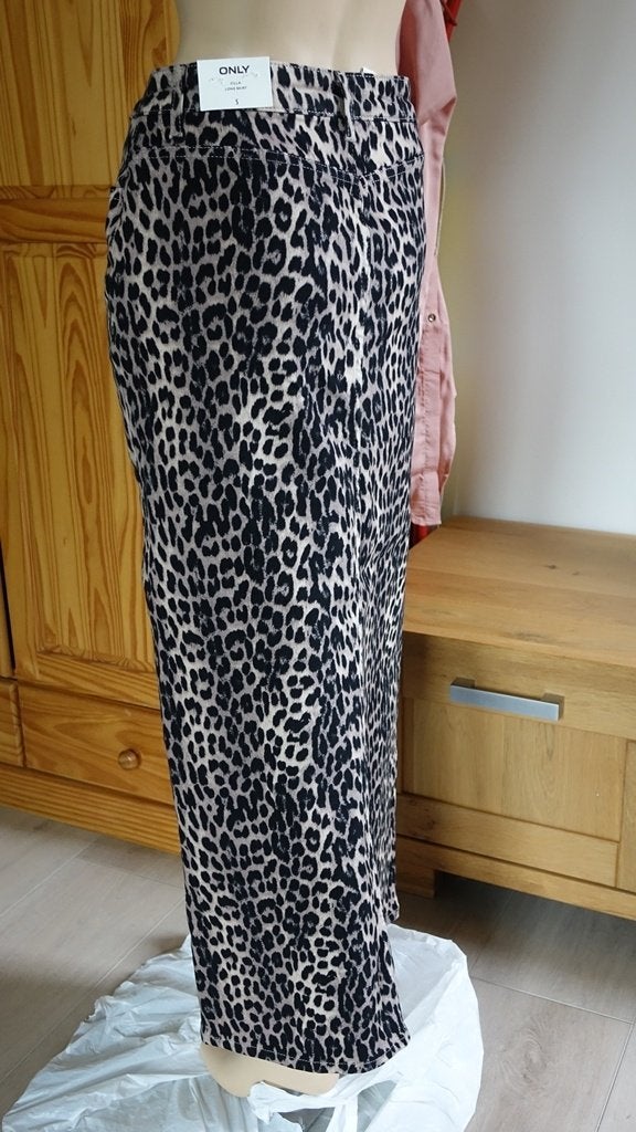 nieuwe lange ONLY tijger rok, Kleding | Dames, Only, Nieuw, Maat 36 (S), Onder de knie