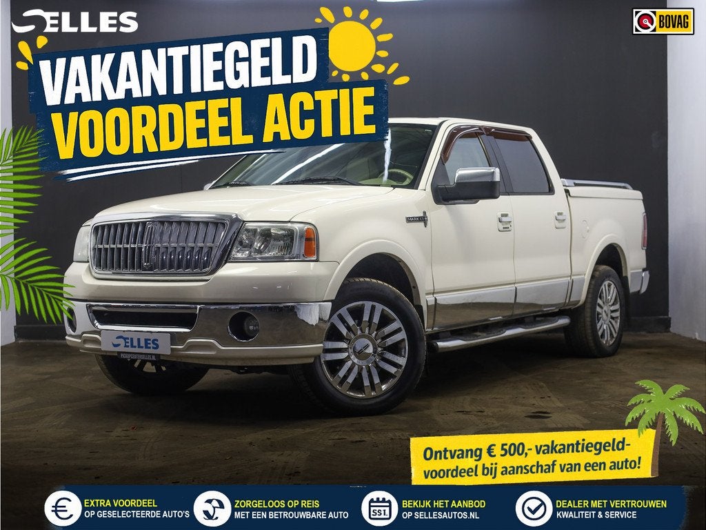 Lincoln MARK LT 5.4L V8 4x4 | LPG | Koppen gereviseerd, Auto's, Gebruikt, Mark, Beige, Leder