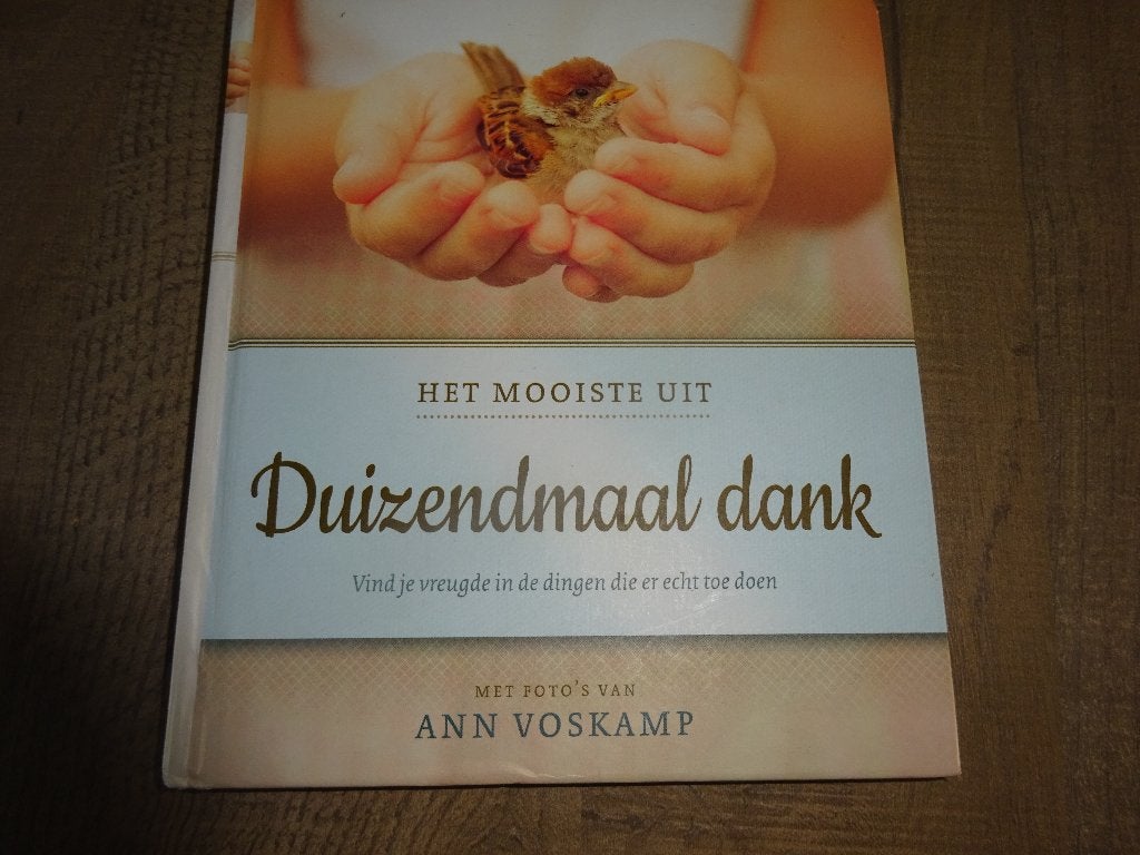 ANN VOSKAMP - HET MOOISTE UIT DUIZENDMAAL DANK, Boeken, Ophalen of Verzenden, Gelezen, Christendom | Protestants