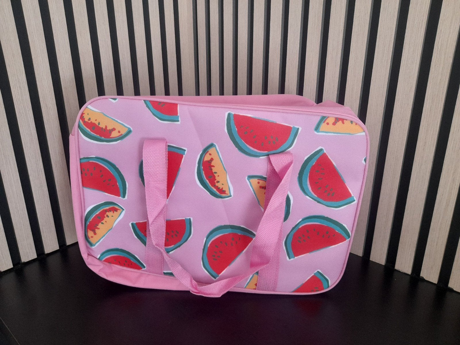 Alpina Koeltas 24L met watermeloen print €5,-, Caravans en Kamperen, Ophalen, Nieuw, Koeltas, Koelelement