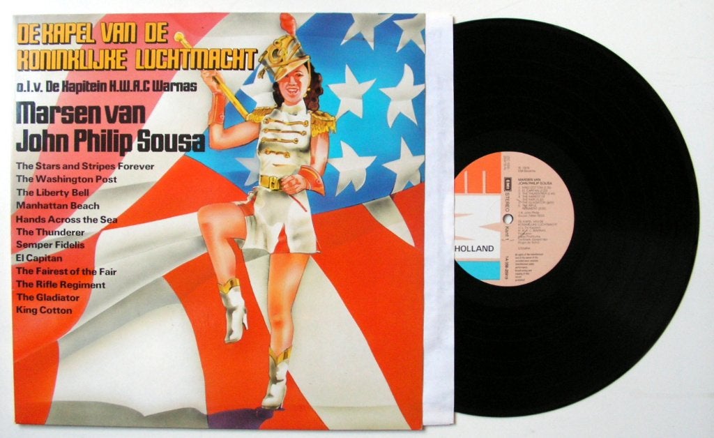 Kapel van de Koninklijke Luchtmacht Marsen van John Philip S, LP, Ophalen of Verzenden, Zo goed als nieuw, 12 inch