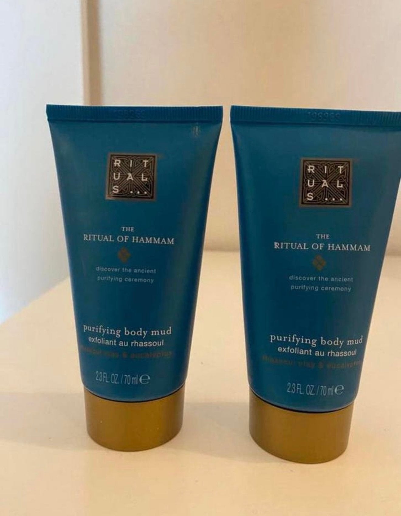 Nieuw Rituals Hammam purifying body mud 70 ml, Verzenden, Nieuw, Bodylotion, Crème of Olie