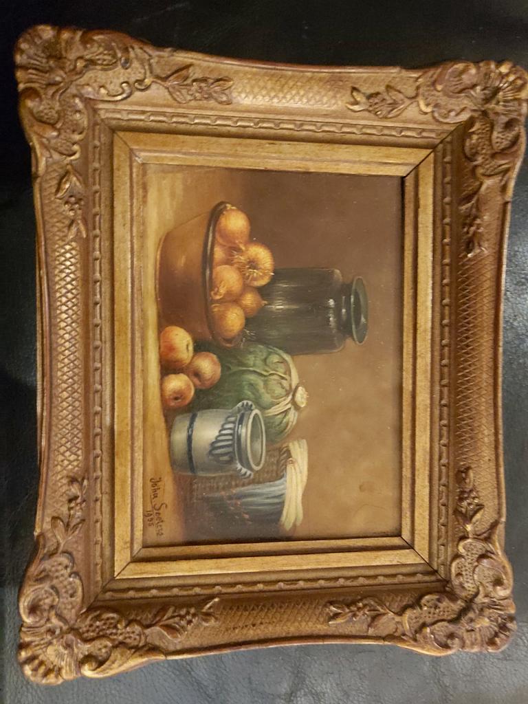 Johanna soeters schilderij stilleven 1955, Ophalen