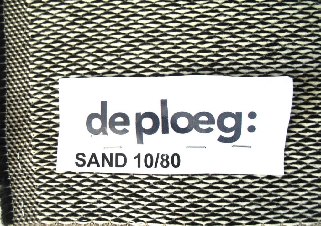 De Ploeg Sand 10/80 zwart+roomwit motief 4,17 mtr meubelstof, Hobby en Vrije tijd, Stoffen en Lappen, Overige materialen, Meerkleurig
