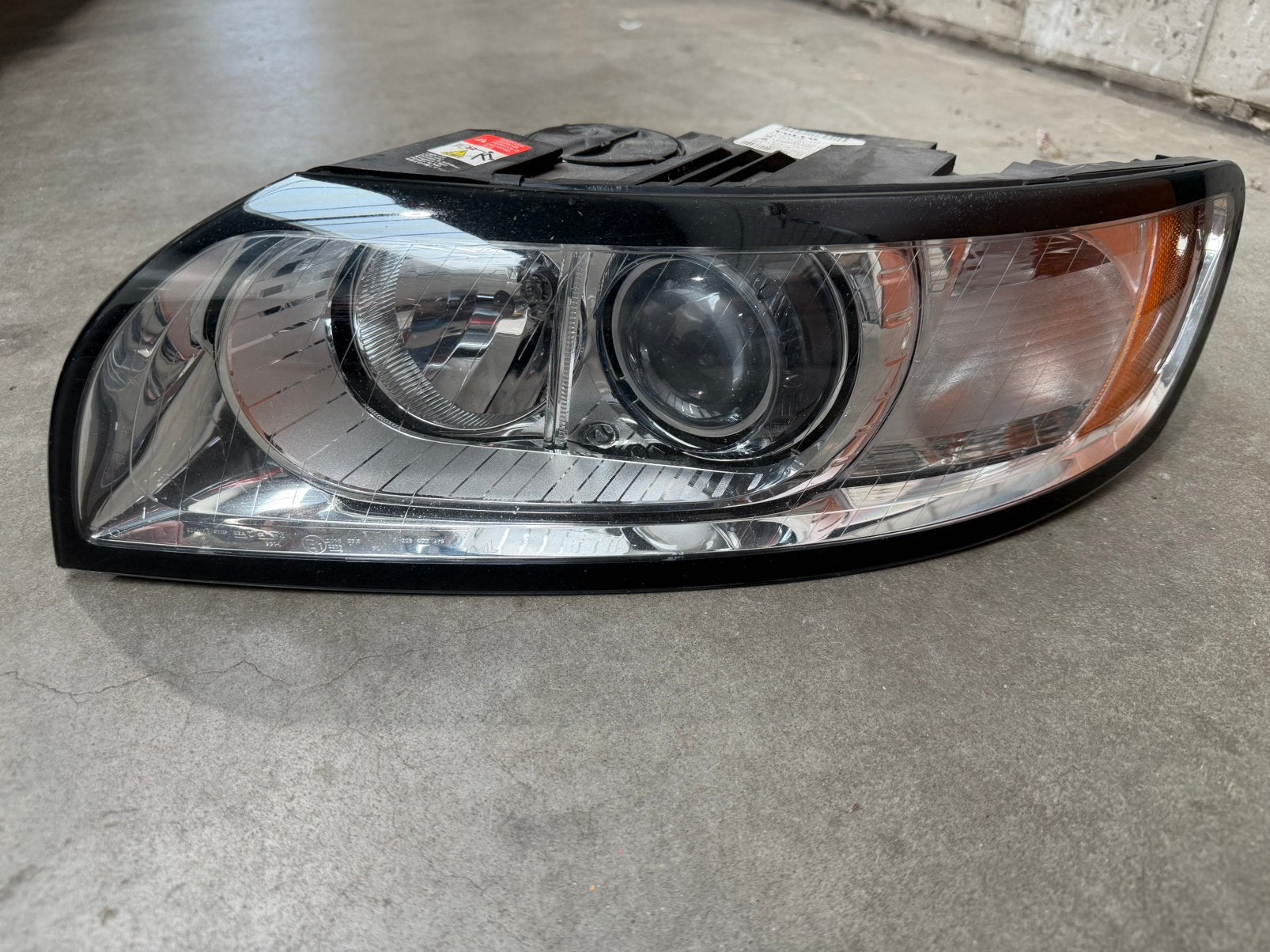 Koplamp links Volvo V50 / S40 xenon meedraaiend, Auto-onderdelen, Verlichting, Ophalen of Verzenden, Gebruikt, Volvo