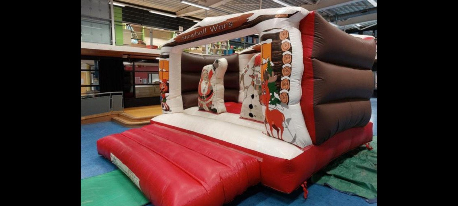 Springkussen professioneel incl blower, Kinderen en Baby's, Ophalen, Zo goed als nieuw