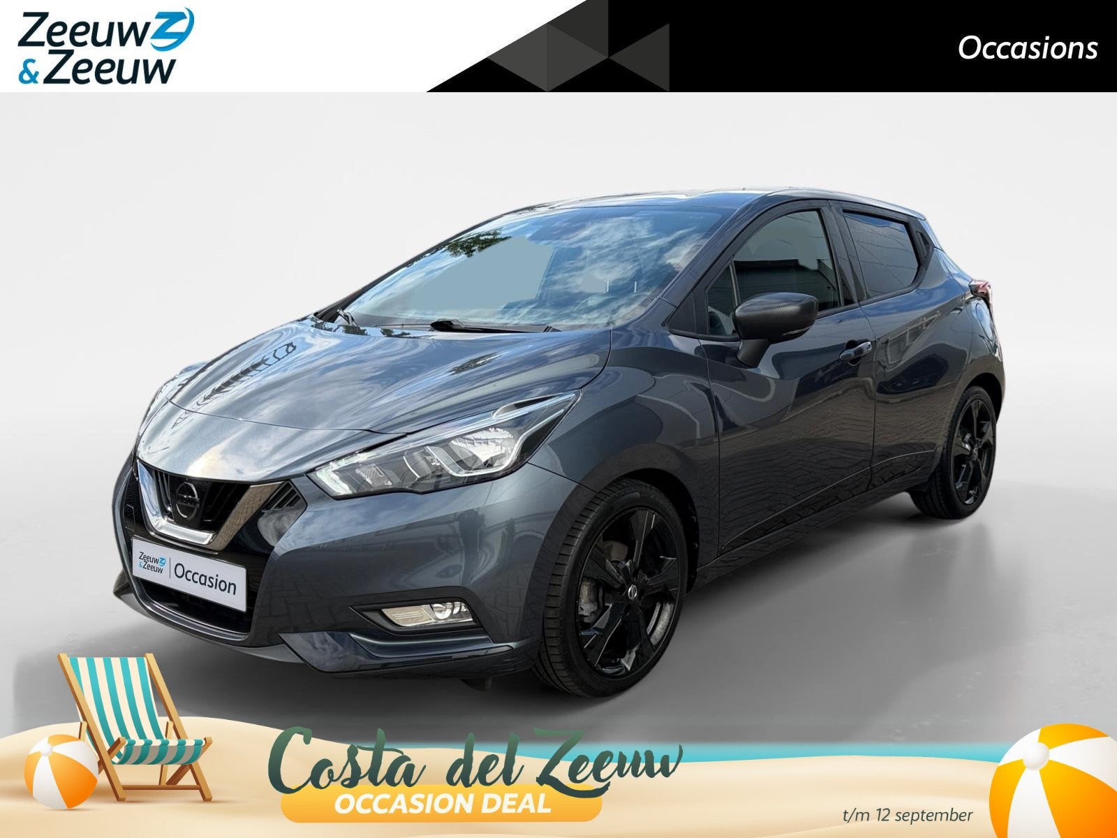 Nissan Micra 1.0 IG-T N-Sport | Zeer compleet | Navi | Camer, 12 maanden, Euro 6, Origineel Nederlands, Grijs