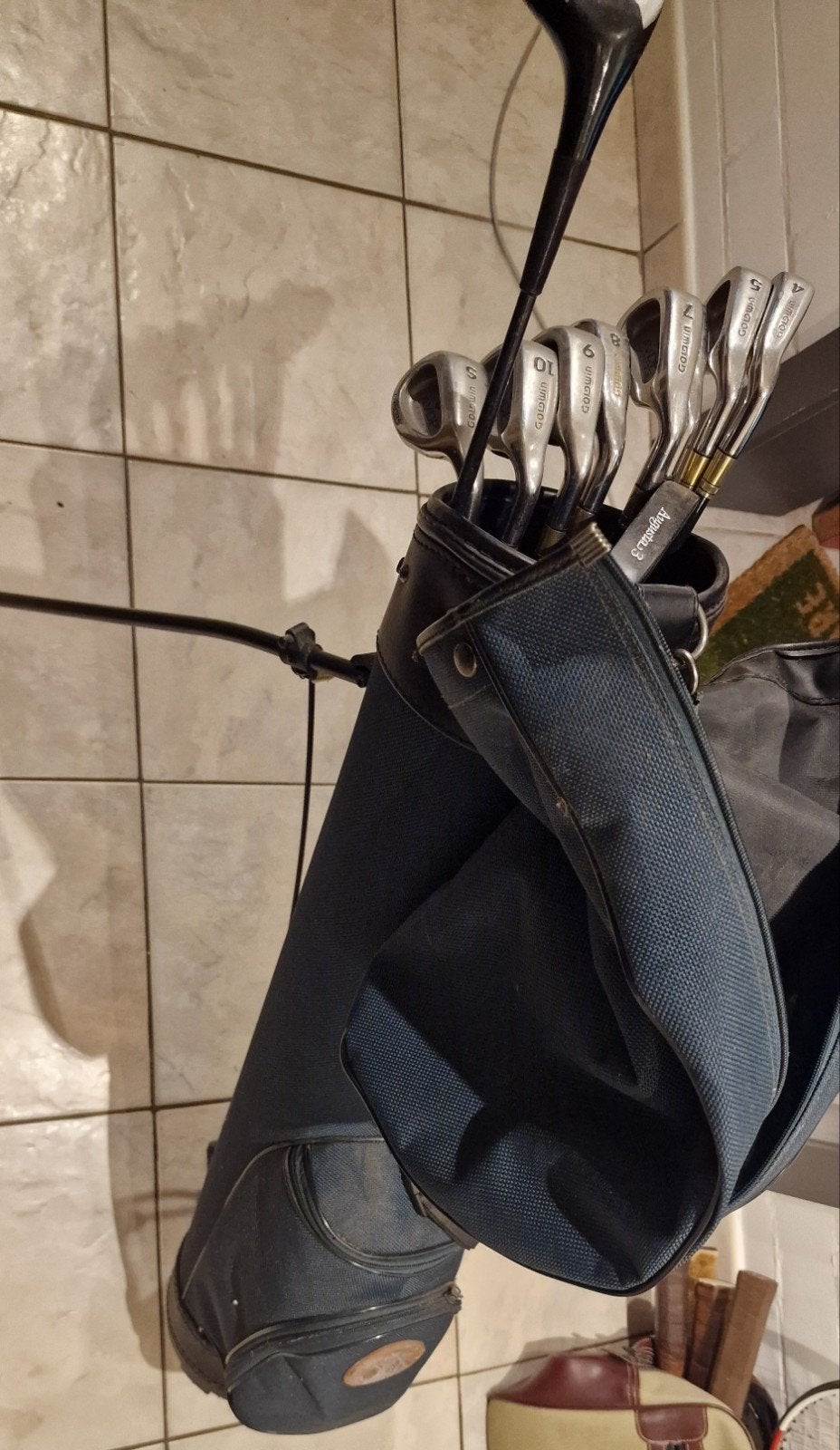 golfset met bag, Ophalen, Gebruikt, Set