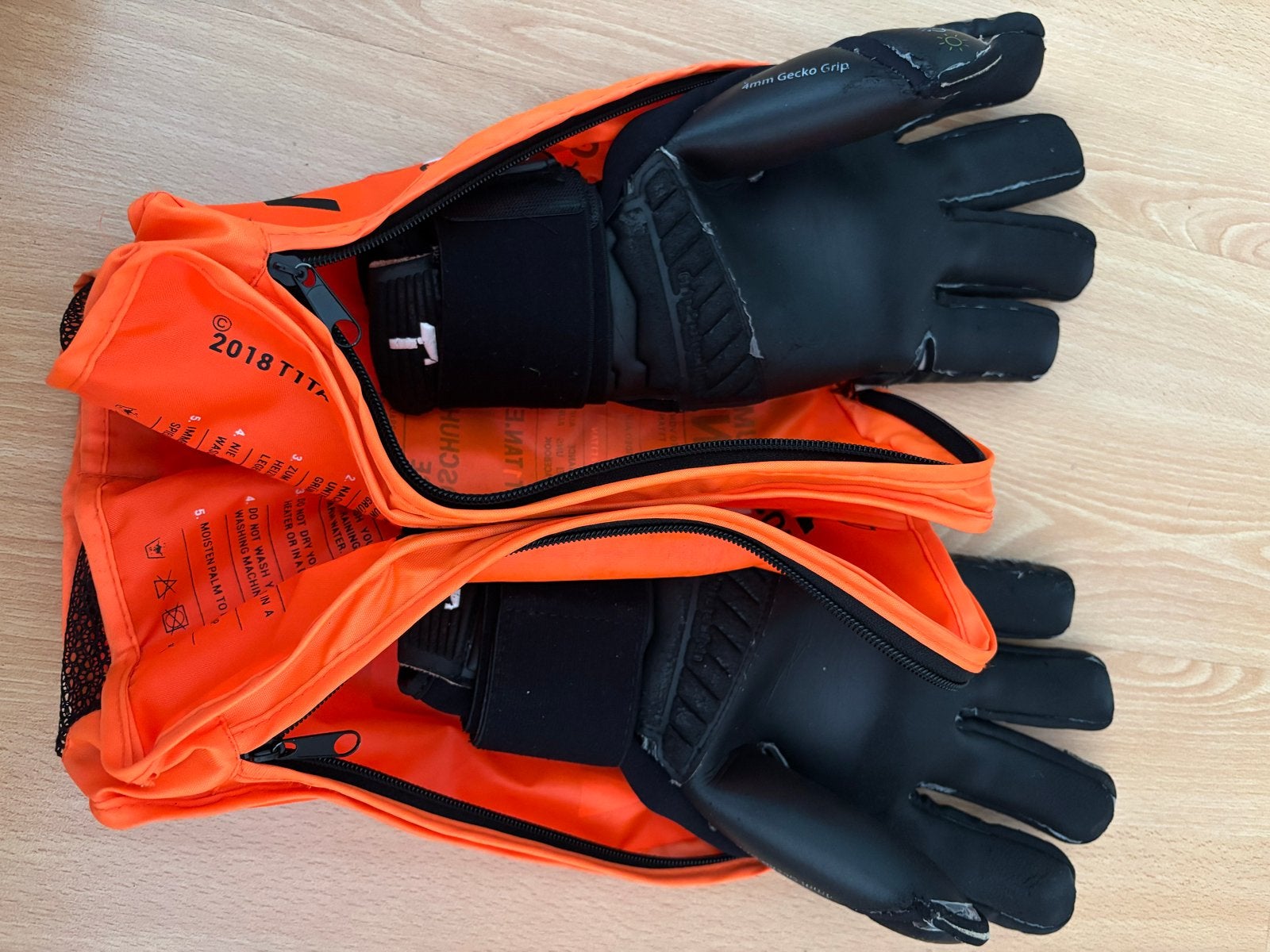 T1TAN keepershandschoenen maat 11., Maat XS of kleiner, Ophalen, Gebruikt, Handschoenen