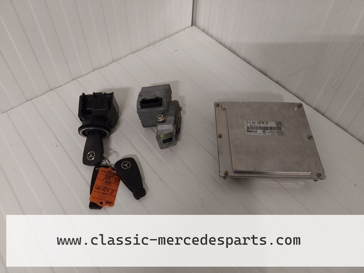 Contactslot set met ECU Mercedes E-klasse W210 E270 CDI Aut., Gebruikt, -, Ophalen of Verzenden, -