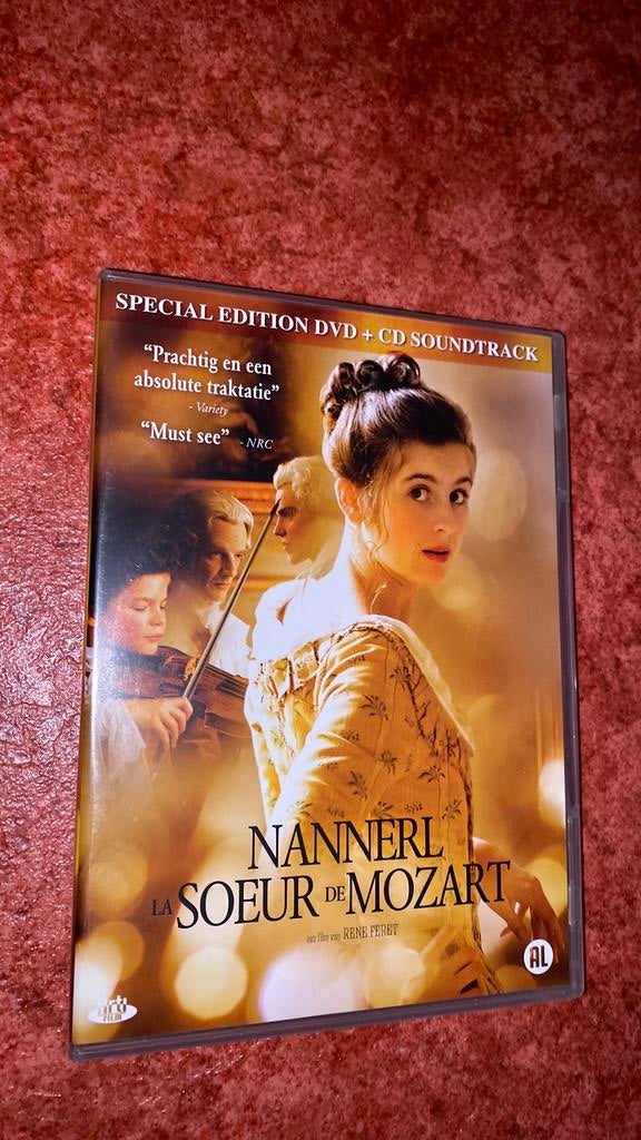 DVD Nannerl la Soeur de Mozart + CD (2 disc), Alle leeftijden, Ophalen of Verzenden, Zo goed als nieuw, Overige gebieden