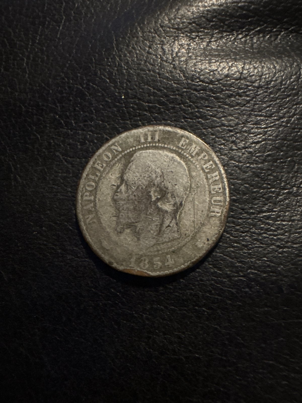 Zeldzame Napoleon III munt uit 1854, Ophalen of Verzenden, Vóór koninkrijk, Overige waardes, Losse munt