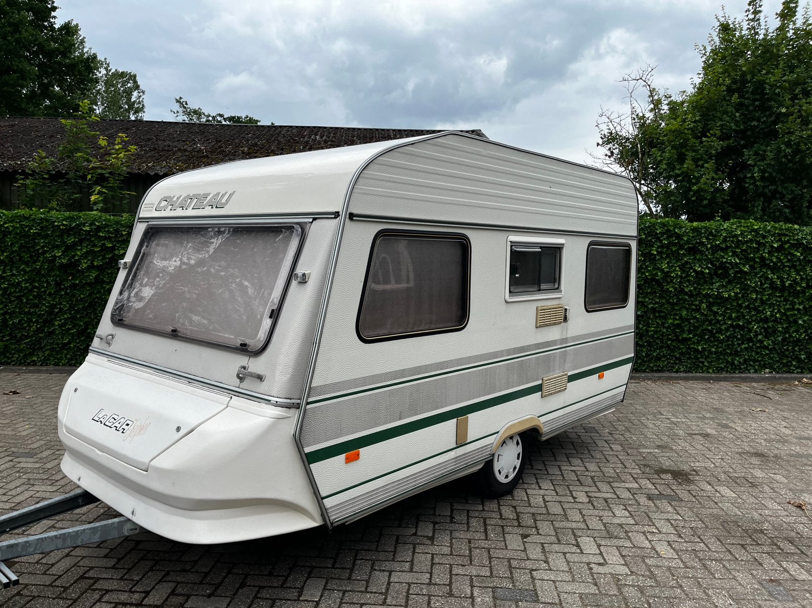 Chateau La Car 400 1992, Caravans en Kamperen, Rondzit, Particulier, 4 tot 5 meter, Luifel