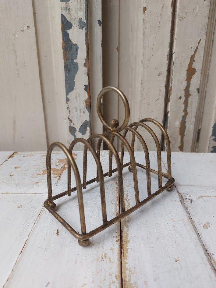 Vintage metalen toastrek, Ophalen of Verzenden