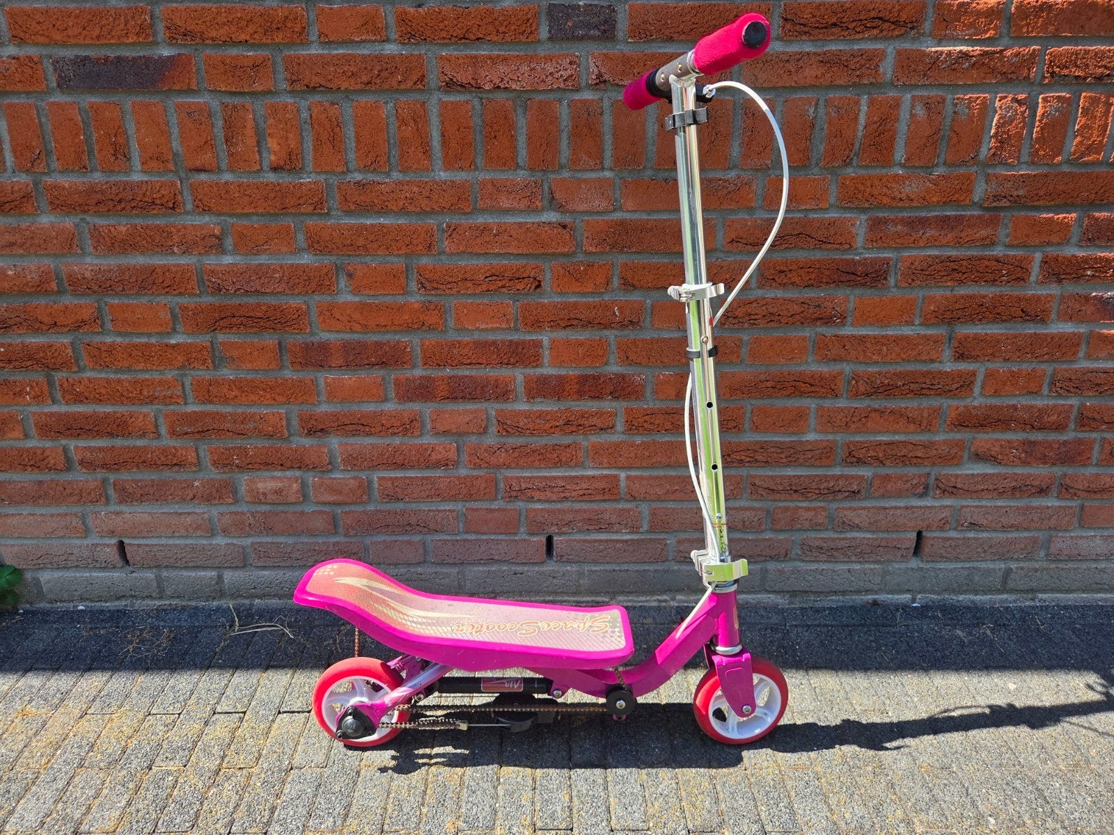 Space Scooter Junior Roze, Ophalen, Gebruikt, Gewone step, Space Scooter
