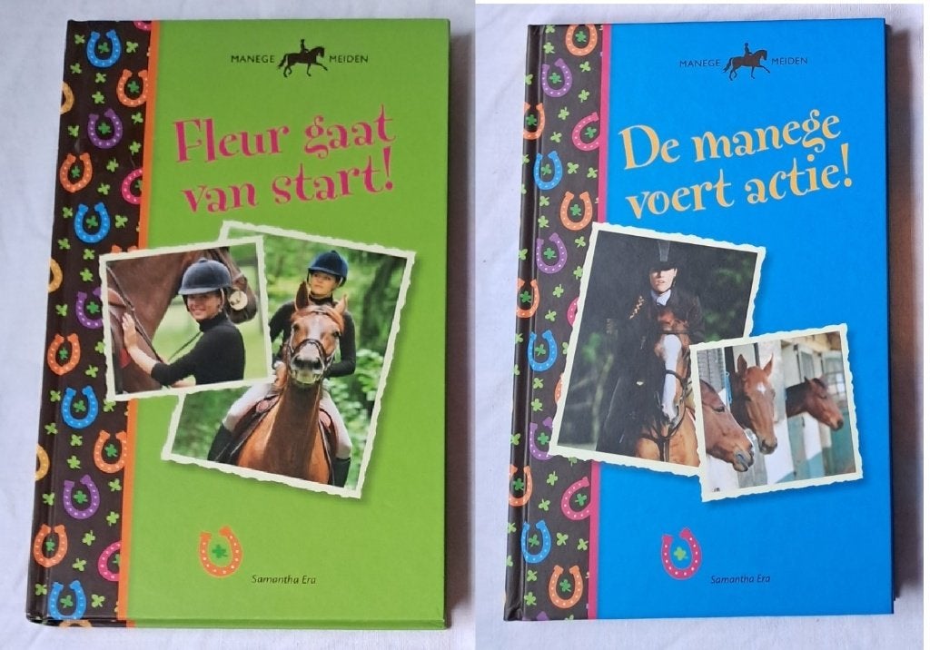 2 paarden boekjes Manege Meiden, Boeken, Ophalen of Verzenden, Gelezen, Non-fictie