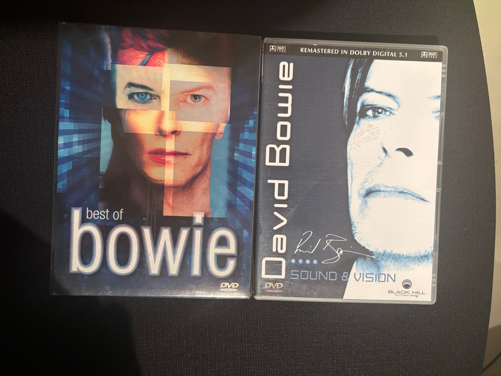 David Bowie 2 dvd's, Alle leeftijden, Ophalen of Verzenden, Gebruikt