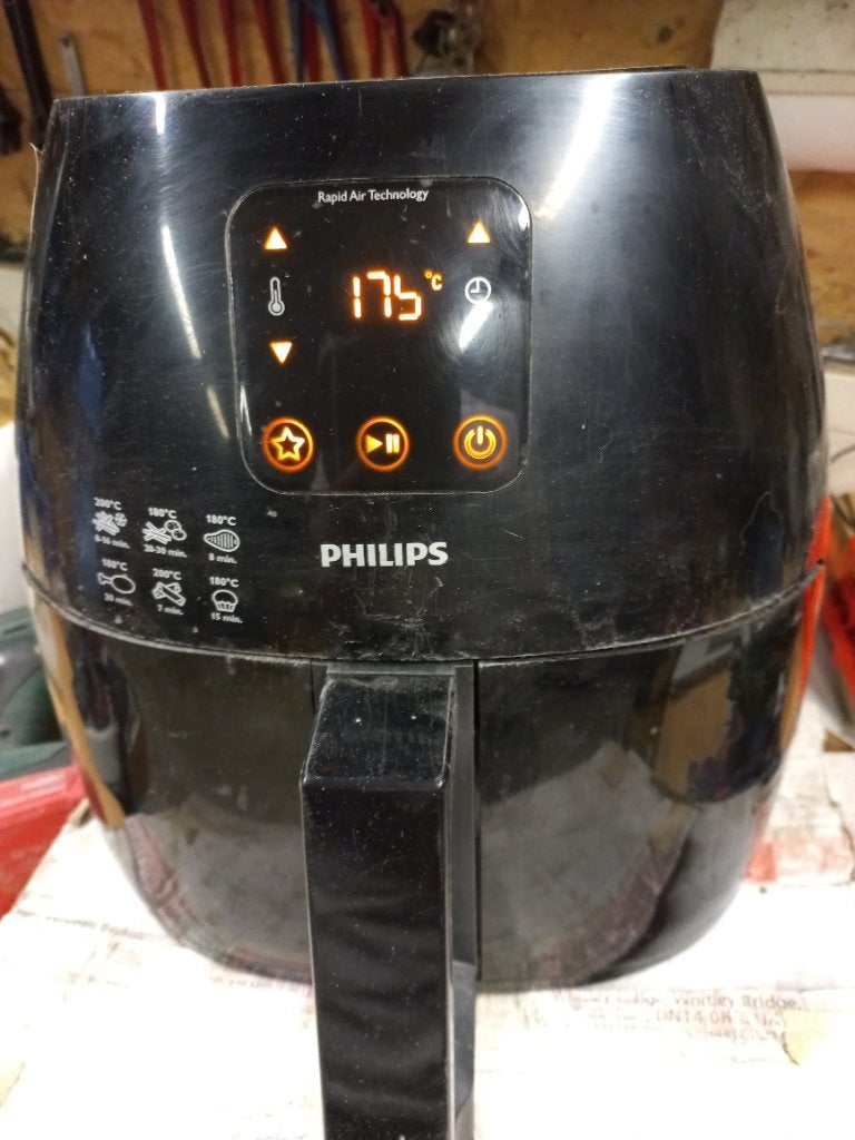 Airfryer Philips HD9240, Ophalen of Verzenden, Gebruikt, Airfryer