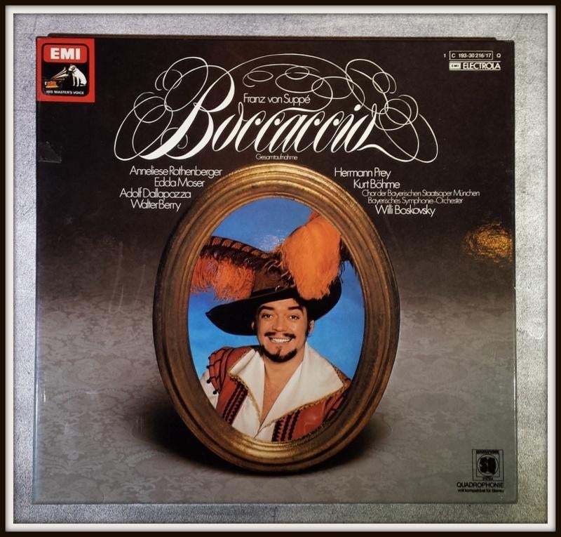 LP box: Boccaccio van Franz Suppe [3949]  [CdViKl], Opera of Operette, Ophalen of Verzenden, Zo goed als nieuw, Inclusief boekje