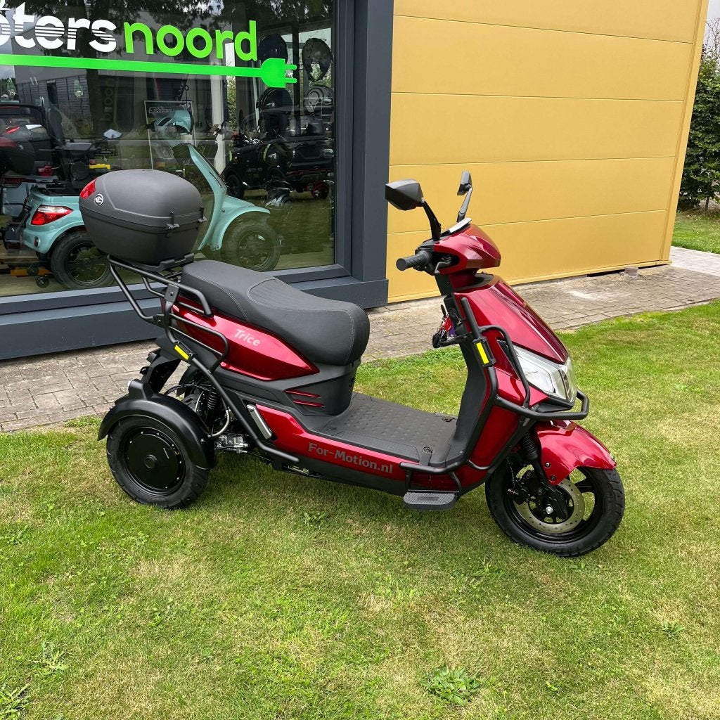 For Motion Trice 3 wiel scootmobiel jong gebruikt 45 km/uur, Niet ingevuld, Ophalen of Verzenden, Zo goed als nieuw, 16 km/u of meer