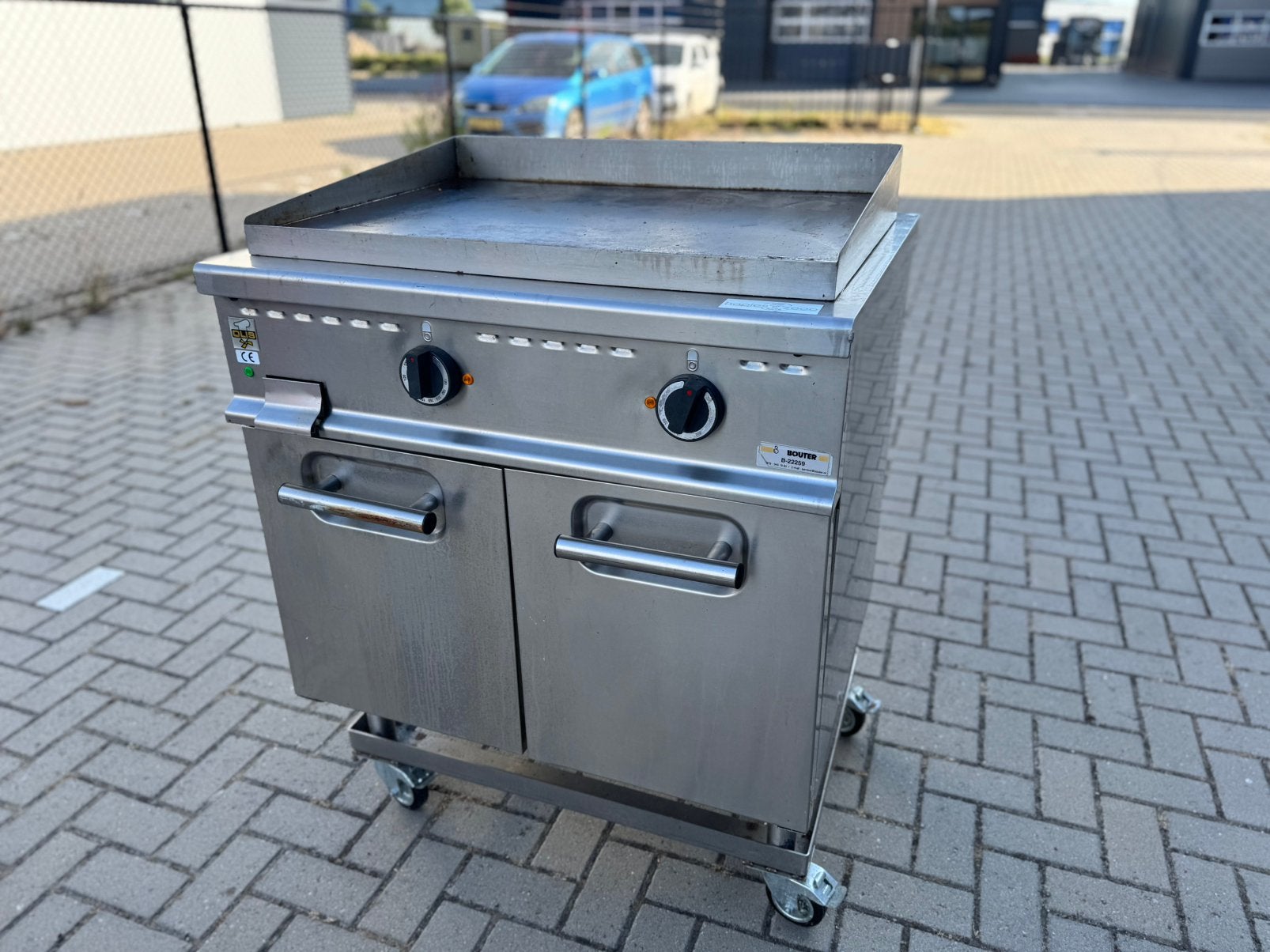 Bakplaat op krachtstroom, Ophalen, Fornuis, Frituur en Grillen