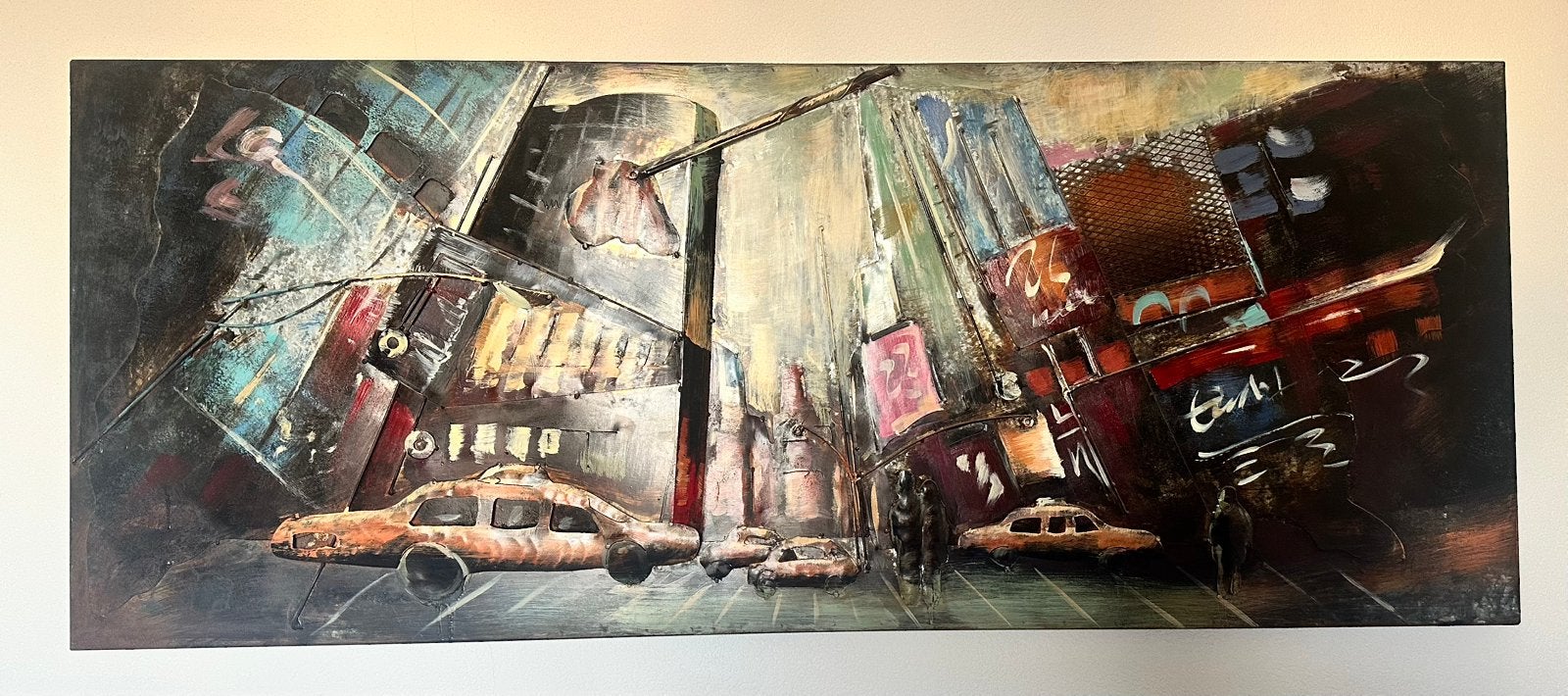 Metalen 3d art schilderij GAVE SPECIALS, Antiek en Kunst, Ophalen