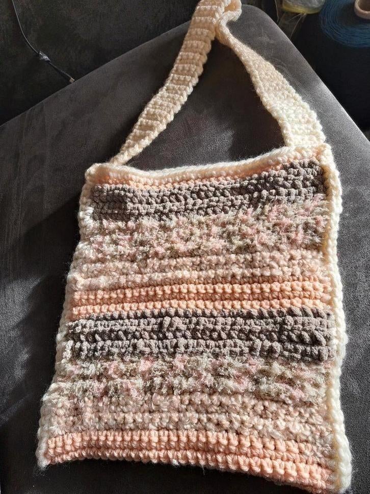 Gehaakte tas, projectbag, Hobby en Vrije tijd, Ophalen of Verzenden, Nieuw