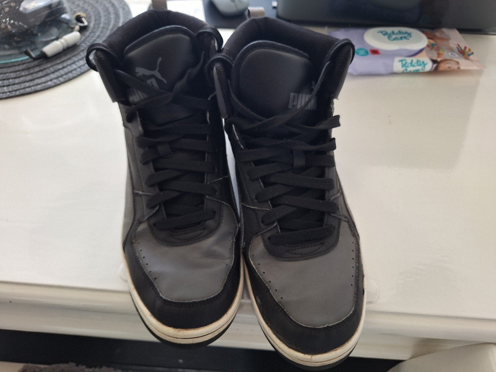 Puma Rebound Joy Sneakers Maat 47 Zwart/Grijs, Kleding | Heren, Schoenen, Puma, Zwart, Ophalen of Verzenden, Sneakers of Gympen