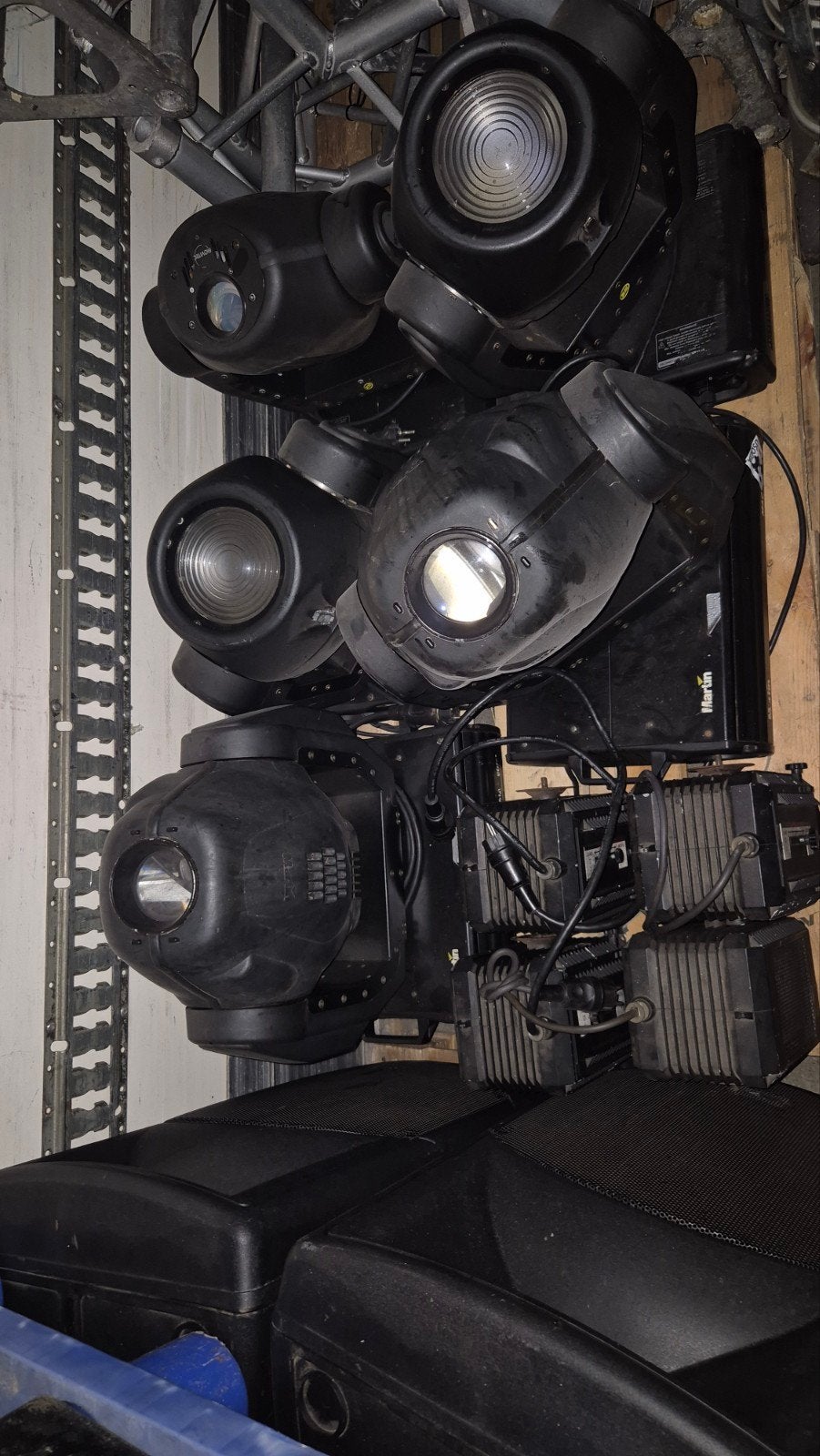 Partij Moving Heads: Martin MAC 500, Movitec Wash & Spot, Ophalen of Verzenden