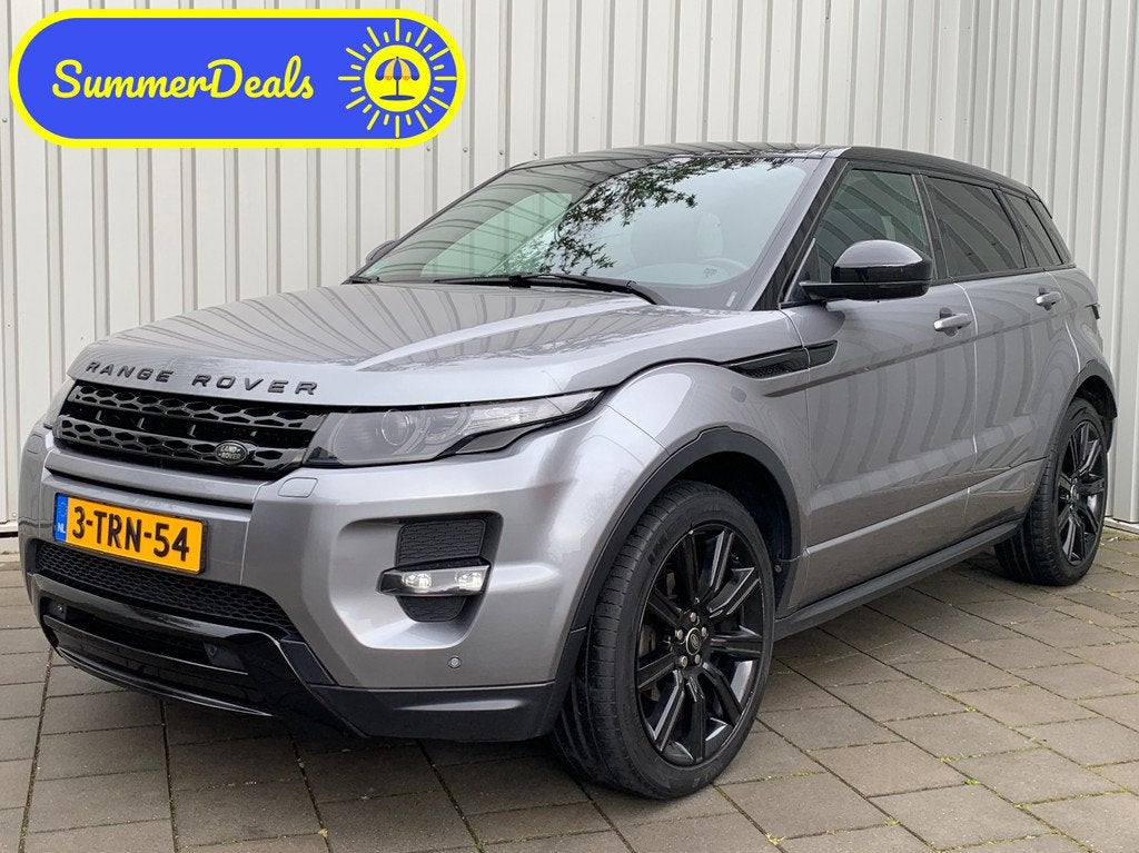 Land Rover Range Rover Evoque 2.0 Si 4WD Prestige|Panoramada, Euro 5, Zwart, 4 cilinders, Bedrijf