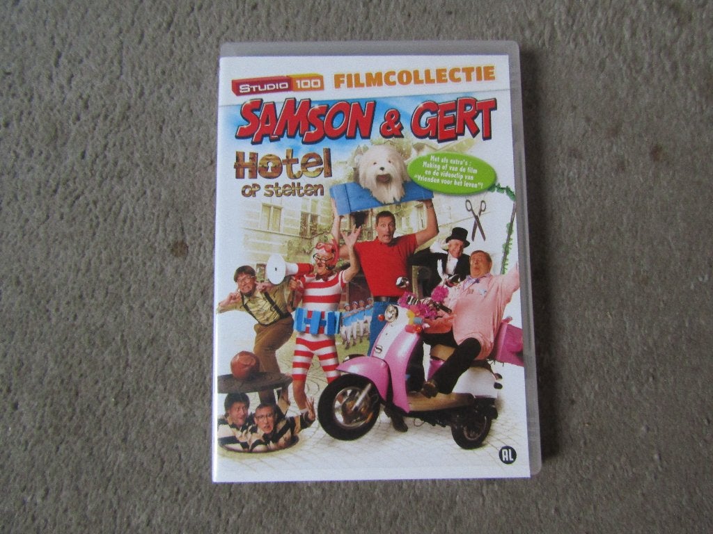 DVD: Samson en Gert - Hotel op stelten, Cd's en Dvd's, Dvd's | Kinderen en Jeugd, Alle leeftijden, Ophalen of Verzenden, Gebruikt