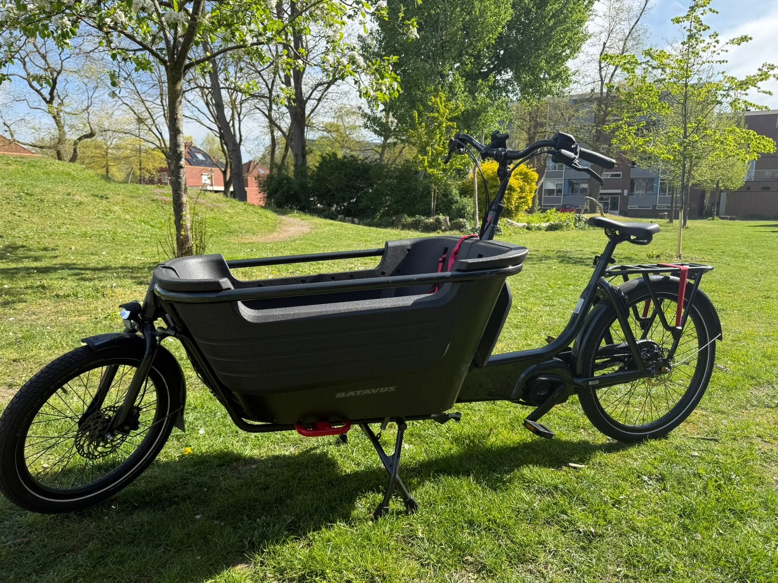 Batavus fier 2 bakfiets (500wh) - nog 12 maanden garantie, Ophalen, Zo goed als nieuw